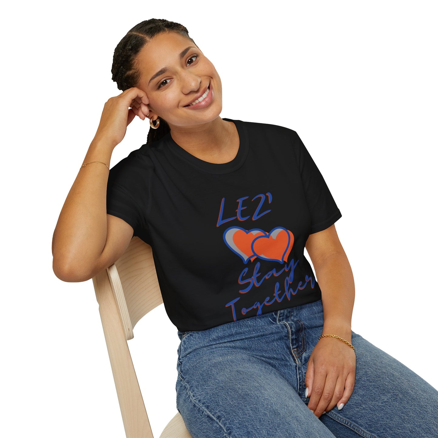 Graphic T-Shirt - LEZ' STAY TOGETHER Design